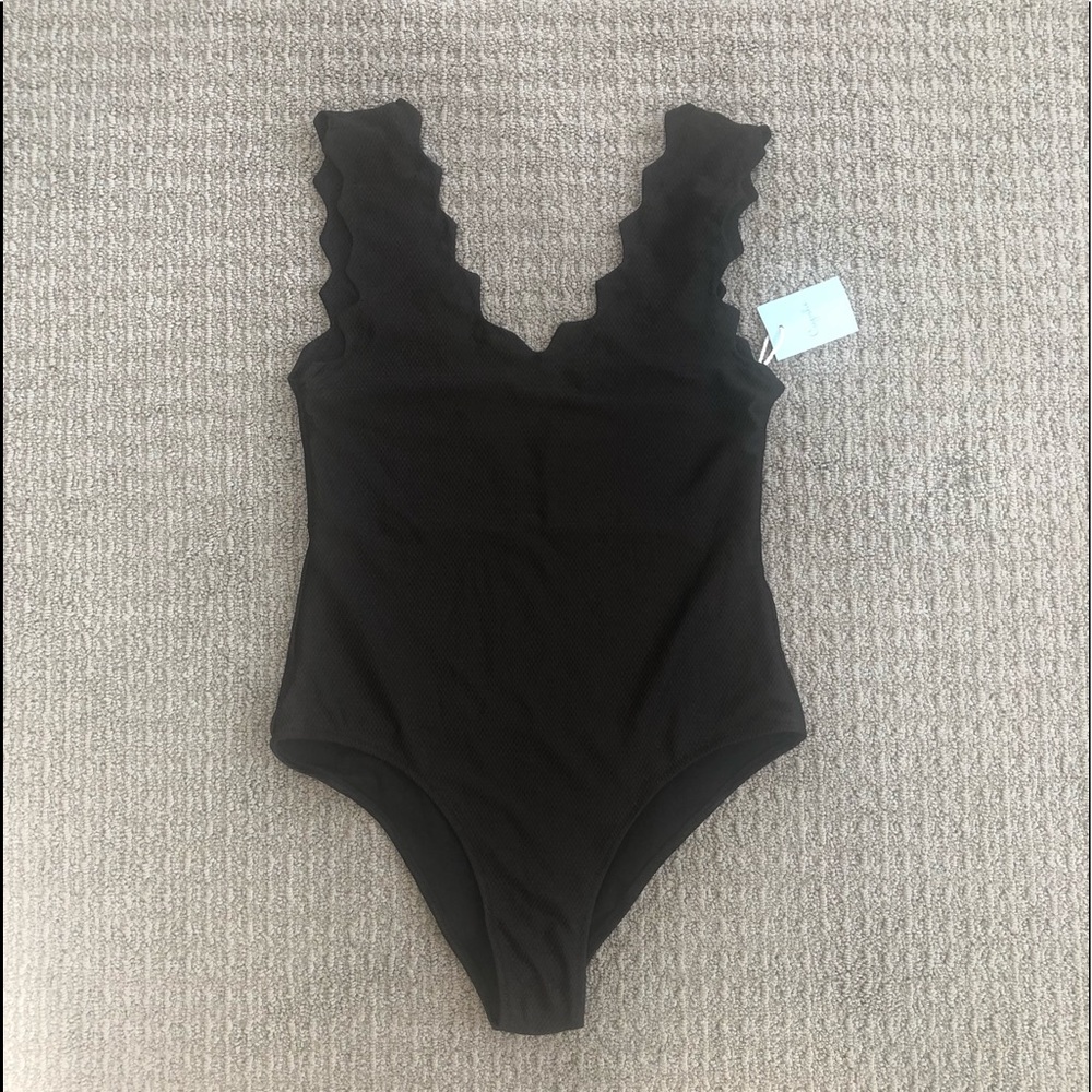 Cupshe NWT Black Bathing / Swim Suit, Size L
